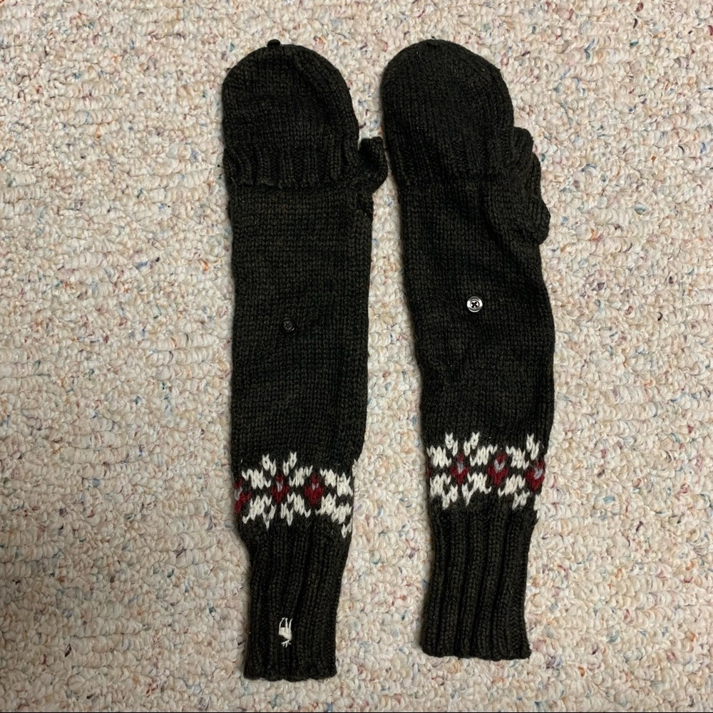 Abercrombie fingerless gloves/mittens